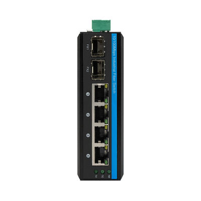 Przełącznik PoE Olycom 4-portowy Fast Ethernet SFP światłowodowy przemysłowy 120W budżetowy do użytku zewnętrznego
