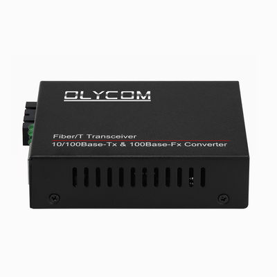 10/100M POE Media Converter PSE Włókno optyczne Ethernet 48V SC Włókno podwójne dla IPC