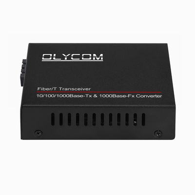 Gigabitowy konwerter mediów PoE 15,4W 30W niezarządzany aktywny PoE Duplex SM MM Fiber CE
