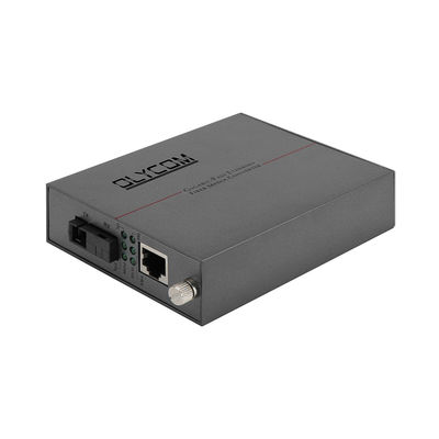 Gigabit Fiber Optic Ethernet Media Converter Single Fiber SC Port Niezarządzany 20KM