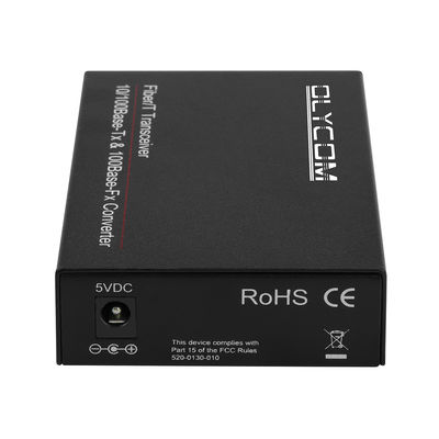 2 porty Gigabit Ethernet Media Converter Niezarządzany dupleks jedno-tryb multimodu Port SC