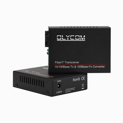 WDM Fast Ethernet Media Converter LFPT Włókno optyczne niezarządzane 20KM SC Port CE