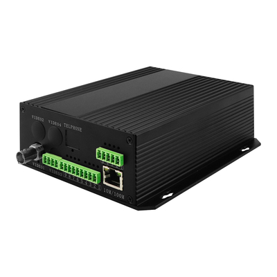 Bidi Data Dry Contact Analogic Video Fiber Converter RS232 RS485 Wstawiona na półce DC12V