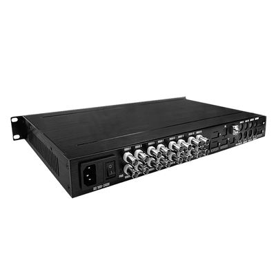 16 portów AHD CVI TVI CVBS Video to Fiber Converter HD 1080P CCTV Monitoring AC220V