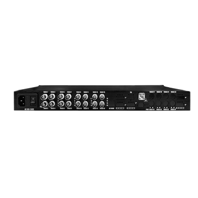 16 portów AHD CVI TVI CVBS Video to Fiber Converter HD 1080P CCTV Monitoring AC220V