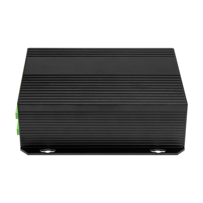 Zamknięcie w kontakcie suchym Konwerter światłowodowy Bidi Zamknięty 8 Port Rack Mountable