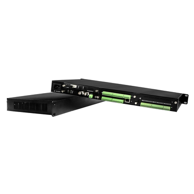 3G SDI Video Ethernet Data Fiber Converter Bidi RS232 Zamknięcie kontaktu Rozszerzacz optyczny 1U Rack