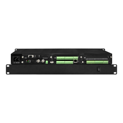 3G SDI Video Ethernet Data Fiber Converter Bidi RS232 Zamknięcie kontaktu Rozszerzacz optyczny 1U Rack