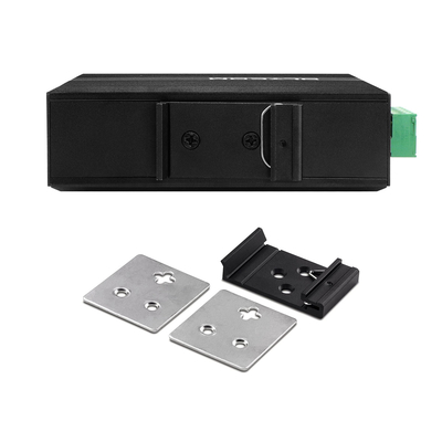 Mini 5 Port Gigabit Industrial Fiber Switch SFP Uplink Unmanaged Din Rail Typ DC12V