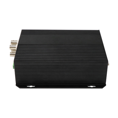4 porty AV Wyważony Audio Ethernet Video Media Converter DC5V ST Włókno